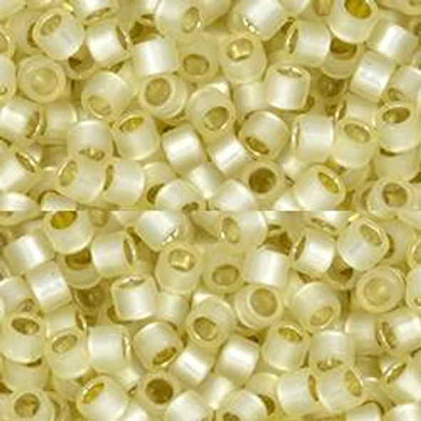 Toho AIKO 11/0 Seed Beads TRANSLUCENT SILVER-LINED LT JONQUIL