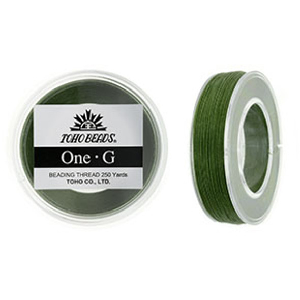 Toho One-G Beading Thread GREEN