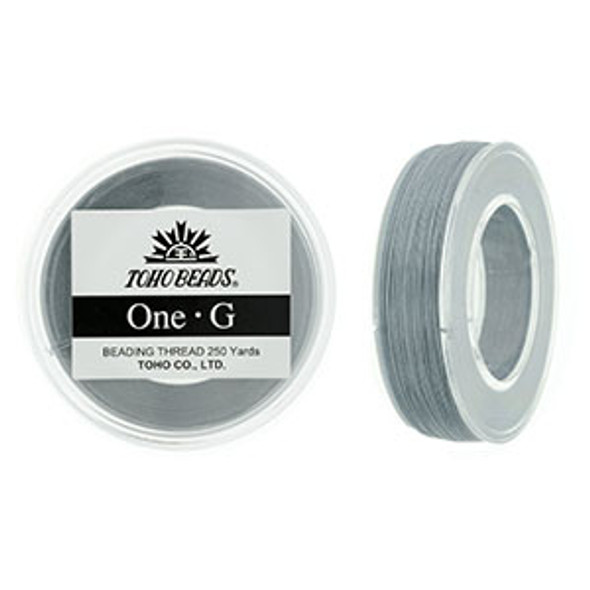 Toho One-G Beading Thread GRAY