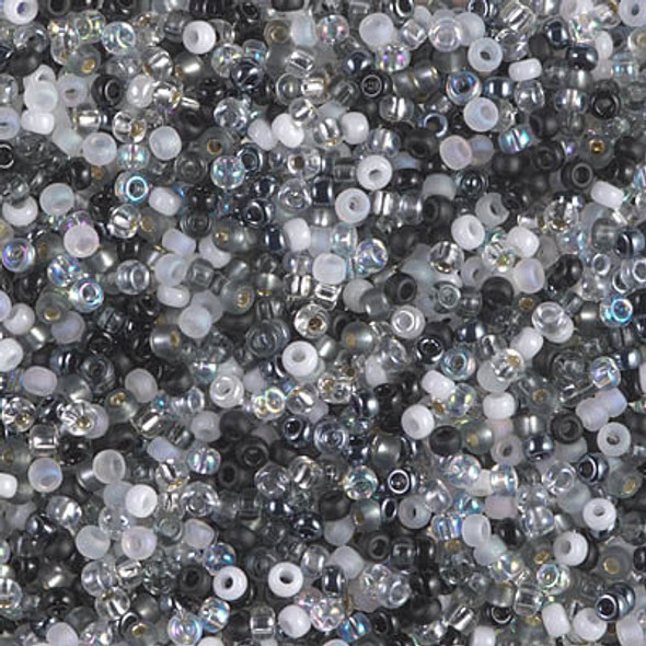 Miyuki ROUND 11/0 Seed Beads SALT AND PEPPER MIX