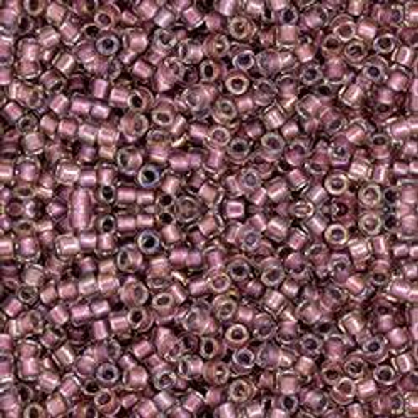 Toho Treasure 11/0 ROSE GOLD-LINED CRYSTAL LUSTER Seed Beads