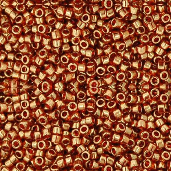 Toho Treasure 11/0 AFRICAN SUNSET GOLD LUSTER Seed Beads