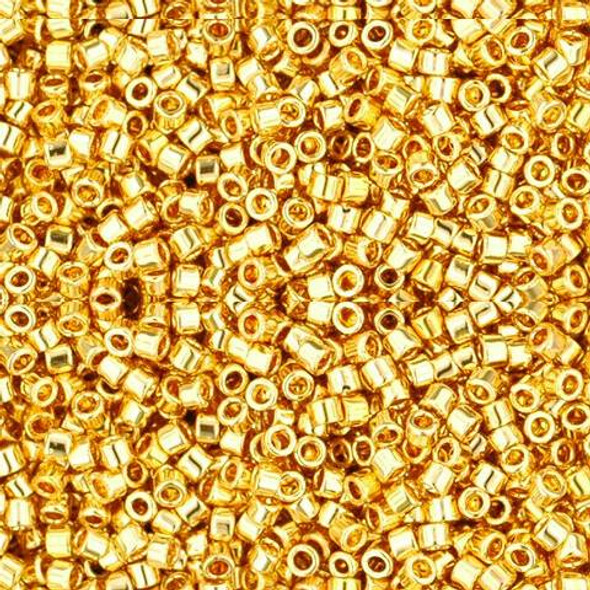 Toho Treasure 11/0 24K GOLD PLATE Seed Beads