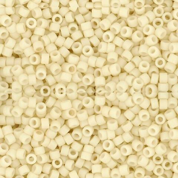 Toho Treasure 11/0 OPAQUE MATTE IVORY Seed Beads