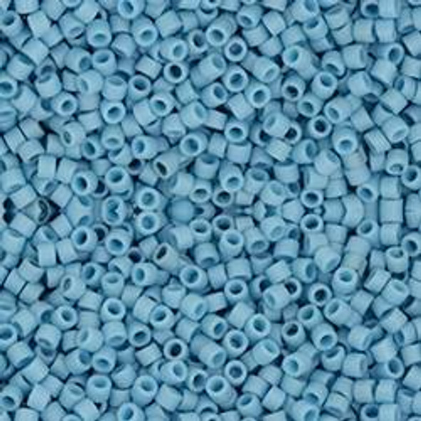 Toho Treasure 11/0 OPAQUE MATTE LT BLUE TURQUOISE Seed Beads