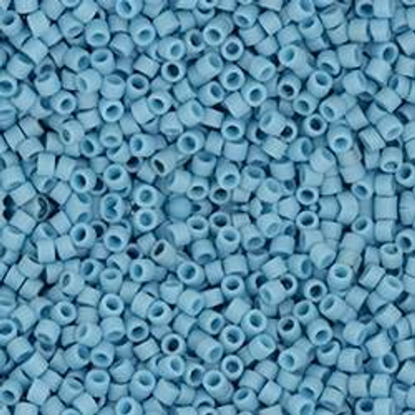 Toho Treasure 11/0 OPAQUE MATTE LT BLUE TURQUOISE Seed Beads