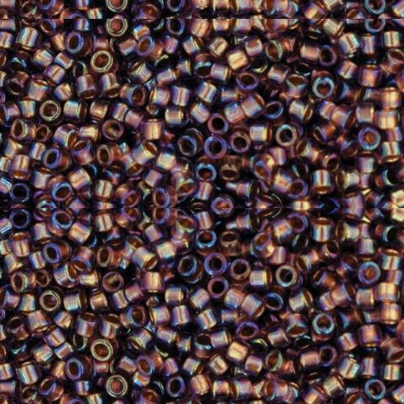 Toho Treasure 11/0 COPPER-LINED LT AMETHYST RAINBOW Seed Beads