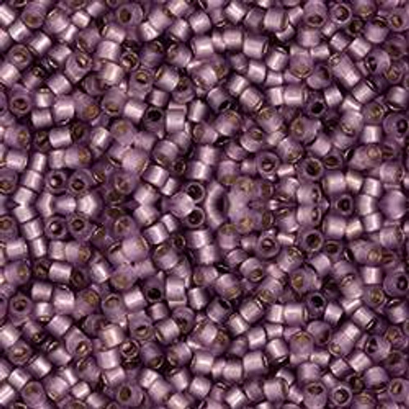 Toho Treasure 11/0 PERMAFINISH TRANSLUCENT SILVER-LINED AMETHYST Seed Beads