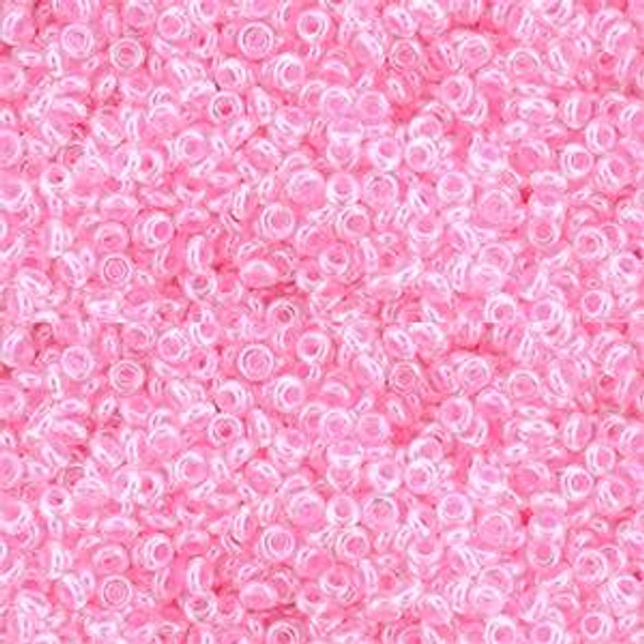 Toho DEMI 11/0 Seed Beads CRYSTAL COTTON CANDY LINED