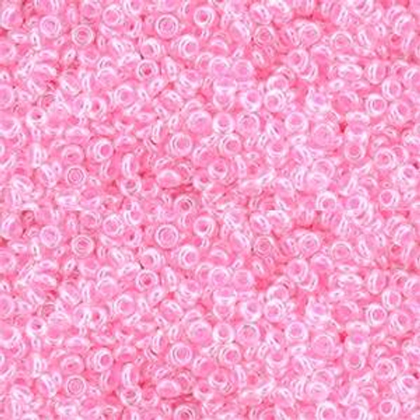 Toho DEMI 11/0 Seed Beads CRYSTAL COTTON CANDY LINED