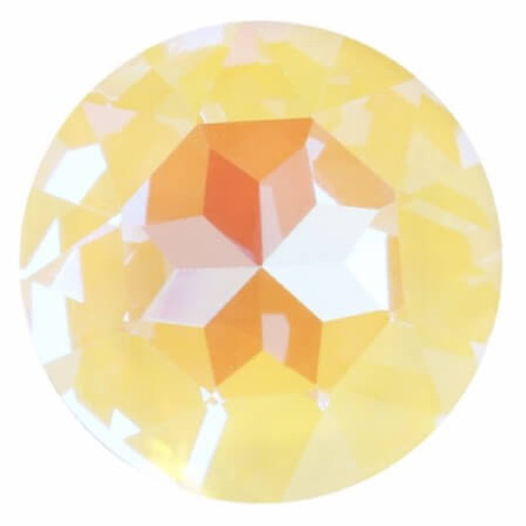 Krakovski Crystal Fancy Round Stone 27mm CRYSTAL SHELL AB