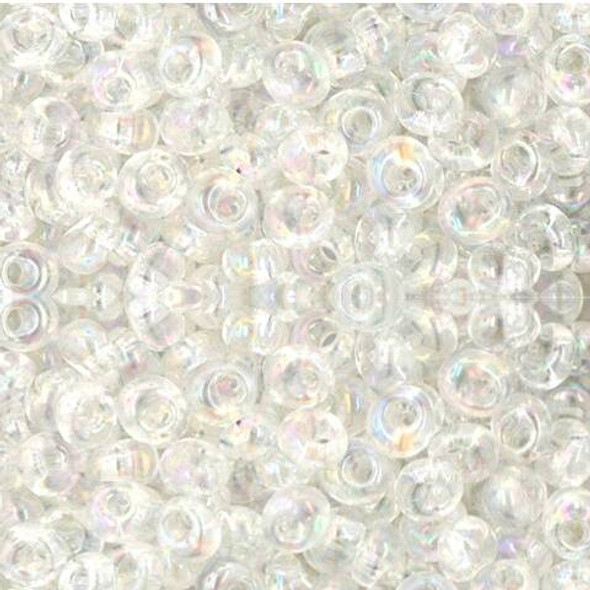 Toho MAGATAMA Seed Beads 3mm TRANSPARENT RAINBOW CRYSTAL