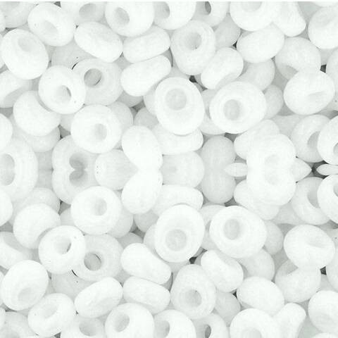 Toho MAGATAMA Seed Beads 4mm OPAQUE WHITE