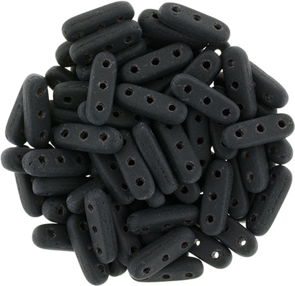 3-Hole Beam Beads MATTE JET