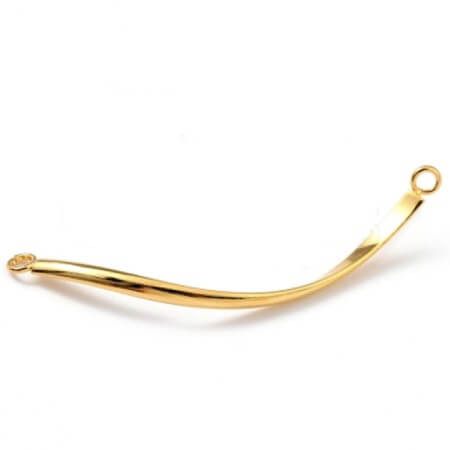 Link TWIST CONNECTOR Gold Plated Stainless Steel
