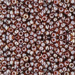 Toho ROUND 11/0 Seed Beads TRANSPARENT LUSTERED SMOKY TOPAZ