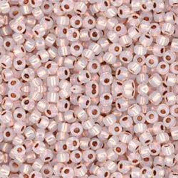 Toho ROUND 11/0 Seed Beads COPPER LINED ALABASTER