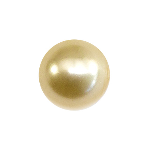 Krakovski Crystal Round Pearls 4mm GOLD