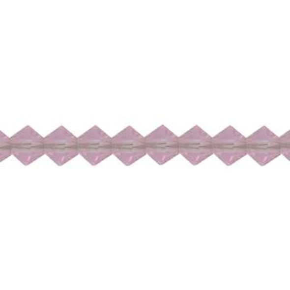 Preciosa Crystal Bicone Beads 4mm PINK SAPPHIRE Preciosa Crystal Bicone Beads 4mm PINK SAPPHIRE