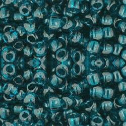 Toho ROUND 6/0 Seed Beads TRANSPARENT CAPRI BLUE