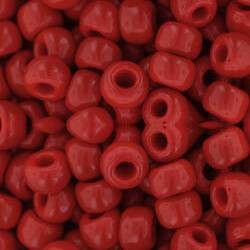 Toho ROUND 3/0 Seed Beads OPAQUE PEPPER RED