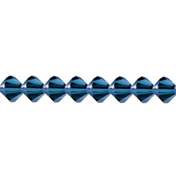 Preciosa Crystal Bicone Beads 6mm MONTANA