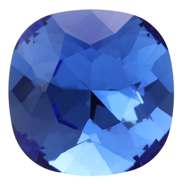 Krakovski Crystal Cushion Fancy Stone 12mm SAPPHIRE