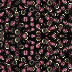 Toho ROUND 8/0 Seed Beads SILVER LINED AMETHYST