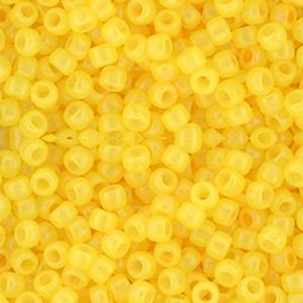 Toho ROUND 8/0 Seed Beads MILKY PRIMROSE YELLOW