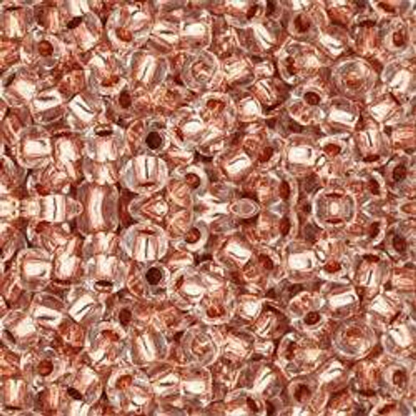 Toho ROUND 8/0 Seed Beads COPPER LINED CRYSTAL