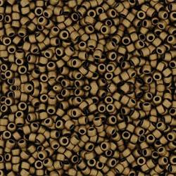 Toho ROUND 15/0 Seed Beads MATTE DARK COPPER