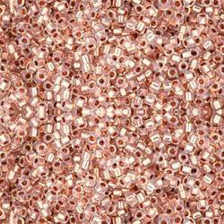 Toho ROUND 15/0 Seed Beads COPPER LINED ALABASTER