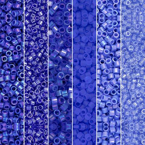 Aiko Seed Beads Mix DEEP WATERS