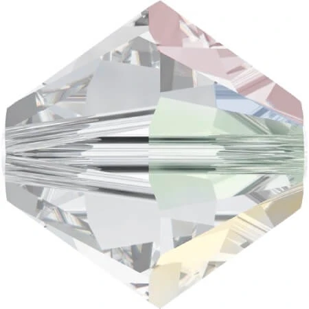 Swarovski Crystal Bicone Beads 6mm CRYSTAL AB 5328