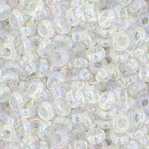 Toho DEMI 6/0 Seed Beads TRANSPARENT RAINBOW CRYSTAL