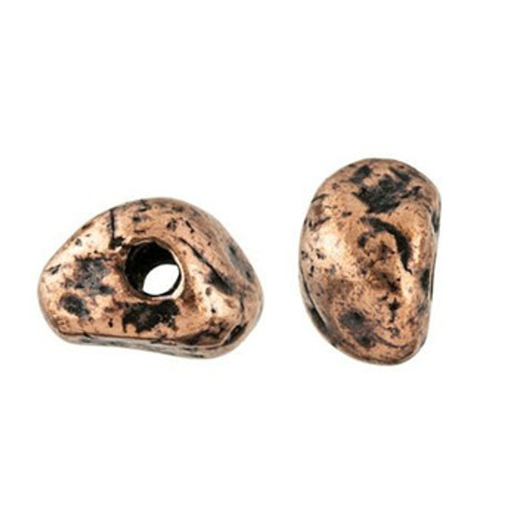NUNN DESIGN Mini Organic Metal Bead Assortment Antique Copper Plated