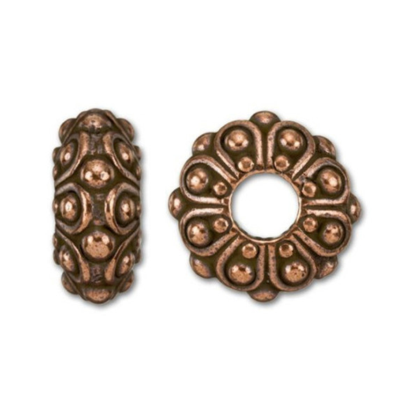 TierraCast BEAD-Casbah Euro-Antiqued Copper Plated