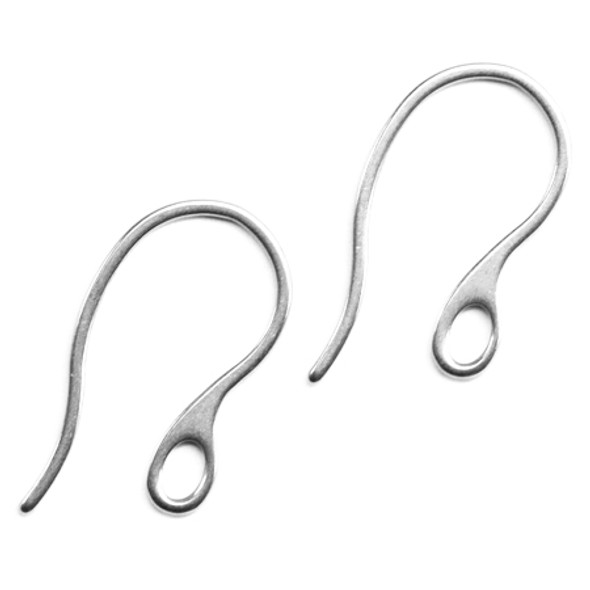 EAR THREADS w/Ring 90~94x1.2mm Stainless Steel