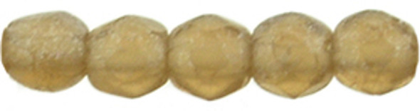 Czech Glass FIREPOLISH 2mm FLASH PEARL SMOKY TOPAZ Czech Glass FIREPOLISH 2mm FLASH PEARL SMOKY TOPAZ