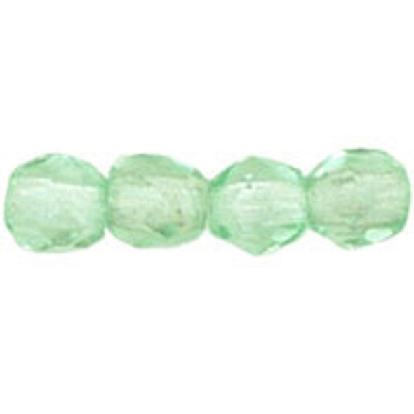 Firepolish 3mm Czech Glass Beads PERIDOT