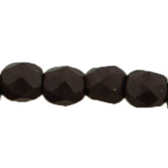 Firepolish 3mm Czech Beads MATTE WILD RAISIN