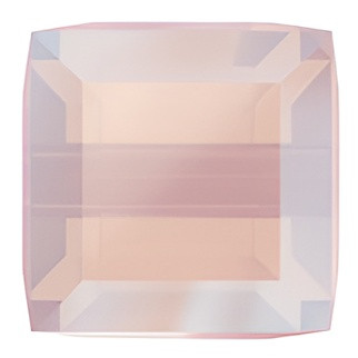 Swarovski Crystal Faceted Cube Bead 6mm ROSE WATER OPAL SHIMMER B 5601