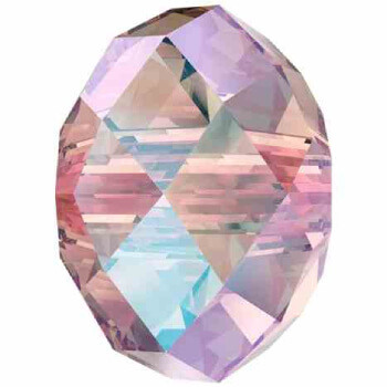 Swarovski Crystal Briolette Bead 8mm LIGHT ROSE SHIMMER 2X 5040