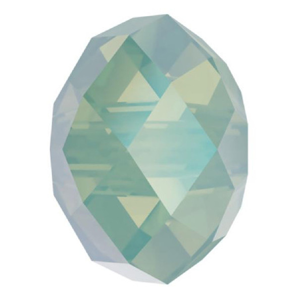 ELITE Eureka Crystal Briolette Bead 6mm CHRYSOLITE OPAL SHIMMER 2X 5040