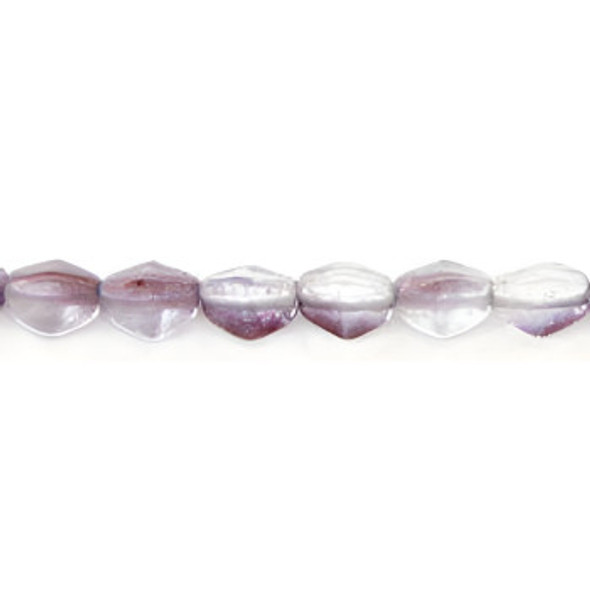 PINCH Czech Glass Beads 5x3mm LUSTER LT COPPER AMETHYST