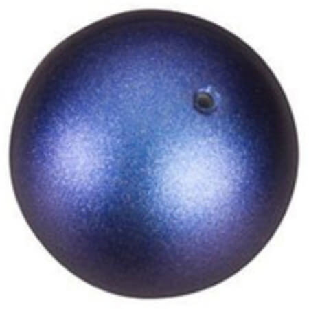 Swarovski Crystal Pearl 8mm Round IRIDESCENT DARK BLUE 5810