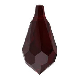 Swarovski Crystal Teardrop Pendant 11x5.5mm SIAM 6000