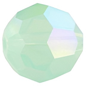 Swarovski Crystal Faceted Round Bead 4mm CHRYSOLITE OPAL SHIMMER 5000