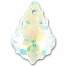 Swarovski Crystal Baroque Pendant 22mm CRYSTAL AB 6090