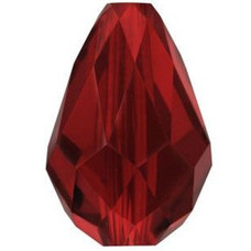 Swarovski Crystal Teardrop Bead 9x6mm SIAM 5500